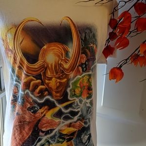 Thor comic shirt with Loki